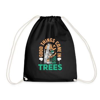 Grimpeur Arboriculteur Bûcheron Arboriculteur - Sac de sport léger - noir - Devant