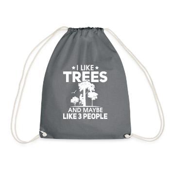Grimpeur Arboriculteur Bûcheron Arboriculteur - Sac de sport léger - gris - Devant