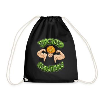 Jacked O'lantern - Turnbeutel - Schwarz - Vorne