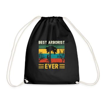 Grimpeur Arboriculteur Bûcheron Arboriculteur - Sac de sport léger - noir - Devant