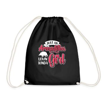 Cadeau de tatou Dicton drôle - Sac de sport léger - noir - Devant