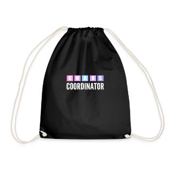 Coordinateur du chaos. Appréciation de l' - Sac de sport léger - noir - Devant