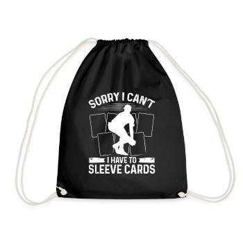 Collecteur de cartes de baseball Je dois manier les cartes - Sac de sport léger - noir - Devant