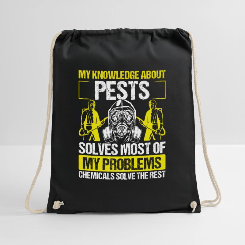 Pest Control Worker Animal Control Control Tech Drawstring Bag