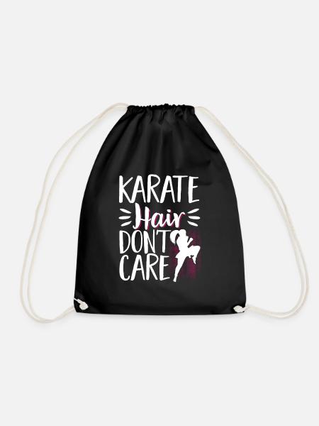 Karate Black Belt Gi Uniform - Turnbeutel - Schwarz