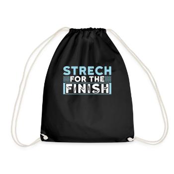 Étirable pour le flotteur fini - Sac de sport léger - noir - Devant