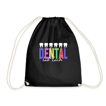 Assistant de laboratoire dentaire Assistant dentaire - Sac de sport léger - noir - Devant