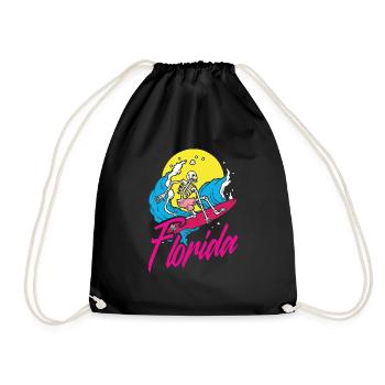 Florida - Drawstring Bag - black - Front