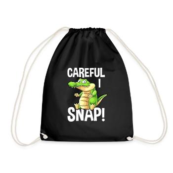 Alligator Alligator Crocodile Crocodile - Sac de sport léger - noir - Devant