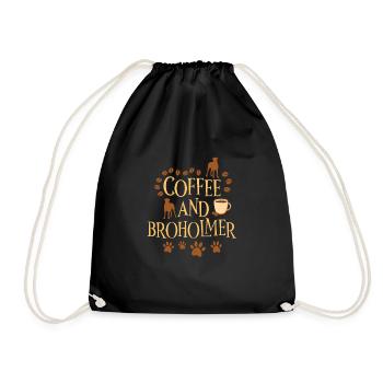 Café et Broholmer - Sac de sport léger - noir - Devant
