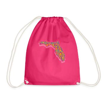 Florida - Turnbeutel - Fuchsia - Vorne