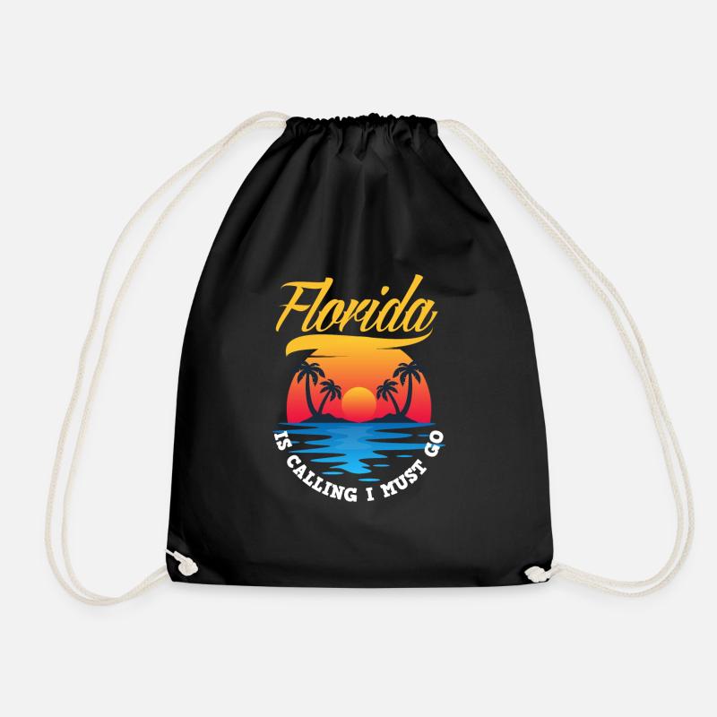 Florida - Turnbeutel - Schwarz