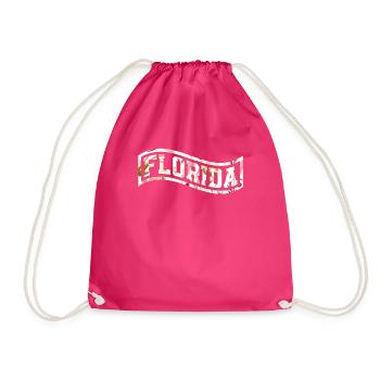 Florida - Turnbeutel - Fuchsia - Vorne