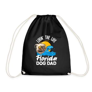Florida - Drawstring Bag - black - Front