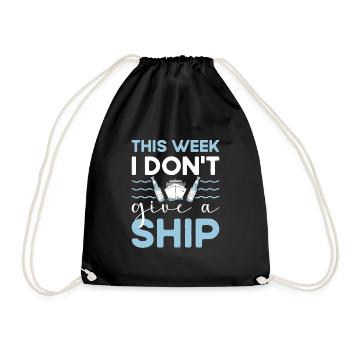 Croisière Croisière Vacances Mer - Sac de sport léger - noir - Devant
