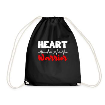 Cadeau de chirurgie à cœur ouvert - Sac de sport léger - noir - Devant