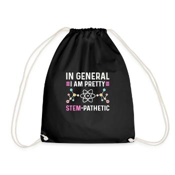 En général, je suis assez affine à la menthe. - Sac de sport léger - noir - Devant