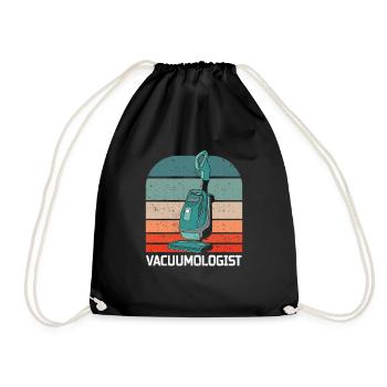 Aspirateur Ménage Ménage Ménage Femme au foyer Hausmann - Sac de sport léger - noir - Devant