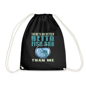 Il n’y a pas de meilleur BETTA Poisson PAPA que moi Drôle - Sac de sport léger - noir - Devant