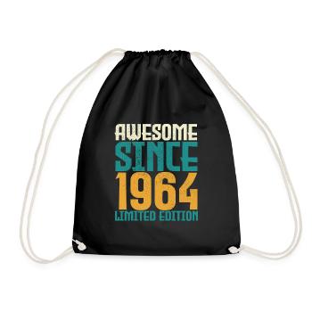 Awesome Since 1964 limited edition. - Sac de sport léger - noir - Devant