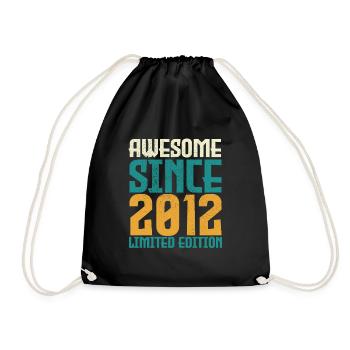 Awesome Since 2012 limited edition. - Sac de sport léger - noir - Devant