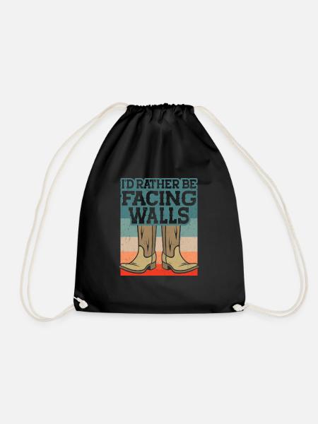 Line Dancing Cowboy Texas Line Dance Cadeau - Sac de sport léger - noir