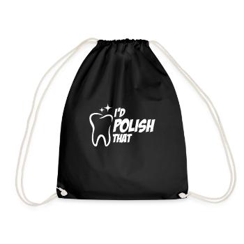 Technicien de laboratoire dentaire Technicien dentaire - Sac de sport léger - noir - Devant