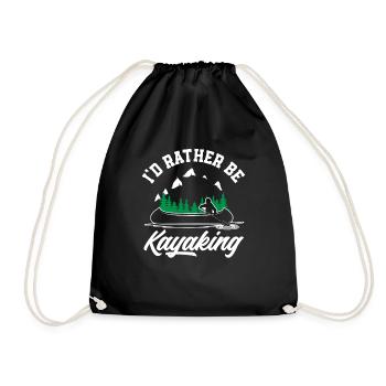 Kayak Canoë - Sac de sport léger - noir - Devant