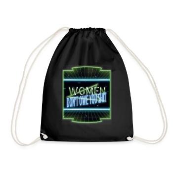 citation obama droits des femmes libéral idée actuelle - Sac de sport léger - noir - Devant