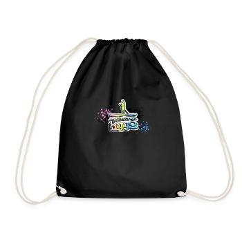 Awesome since 1998, SUP, Paddleboard, Graffiti, - Drawstring Bag - black - Front