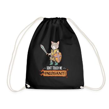 Festival de la Renaissance paysanne du chat ne me touche pas - Sac de sport léger - noir - Devant