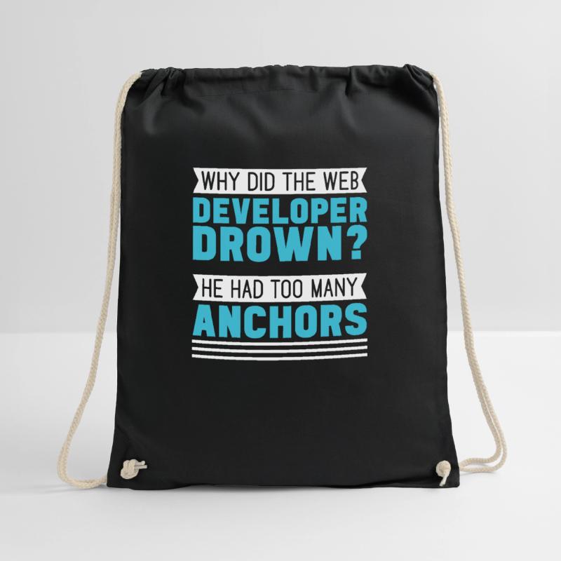 Web Developer Webdeveloper Web Developer Drawstring Bag