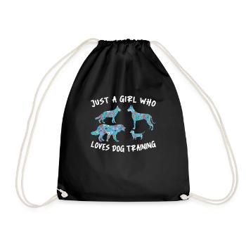 Hundetrainer Hundetrainer - Turnbeutel - Schwarz - Vorne