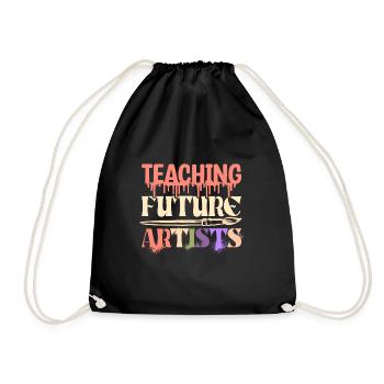Enseignant Enseignement aux futurs artistes - Sac de sport léger - noir - Devant
