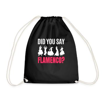 Flamenco - Sac de sport léger - noir - Devant