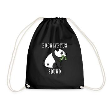 Eucalyptus Squad Netter australischer Koala - Turnbeutel - Schwarz - Vorne
