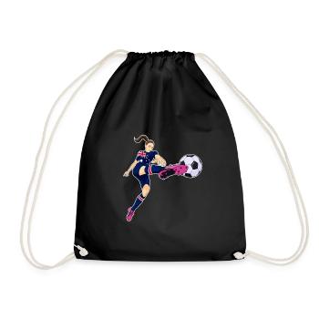 Australian National Soccer Team I Football - Turnbeutel - Schwarz - Vorne