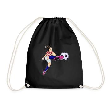 Équipe de Croatie de football I Football Croatie - Sac de sport léger - noir - Devant