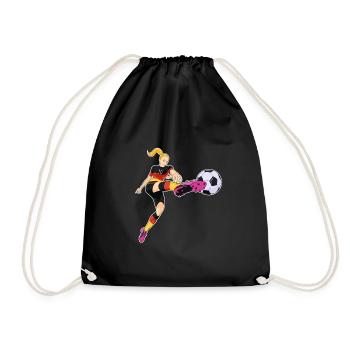Équipe d’Allemagne de football I Football Allemagne - Sac de sport léger - noir - Devant