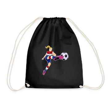 Équipe des Pays-Bas de football I Football Pays-Bas - Sac de sport léger - noir - Devant