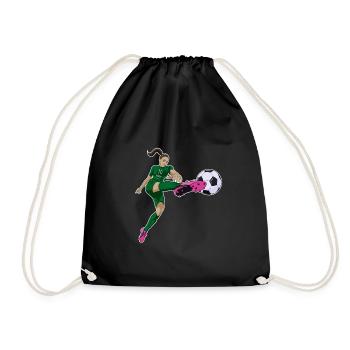 Équipe nationale arabe de football I Football Arabie saoudite - Sac de sport léger - noir - Devant