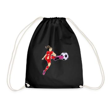 Équipe de Suisse de football I Football Suisse - Sac de sport léger - noir - Devant