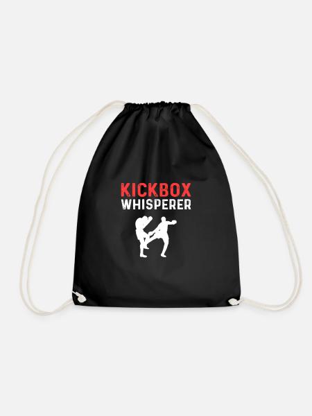 Kickbox-flüsterer. Für Kickboxer. Kickboxen - Turnbeutel - Schwarz