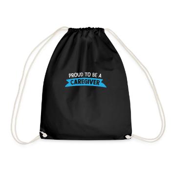 Soignant Infirmier soignant - Sac de sport léger - noir - Devant