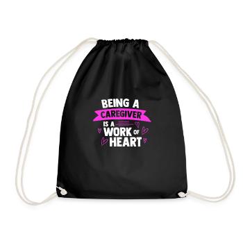 Soignant Infirmier soignant - Sac de sport léger - noir - Devant