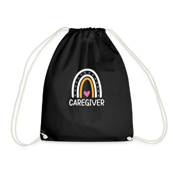 Soignant Infirmier soignant - Sac de sport léger - noir - Devant