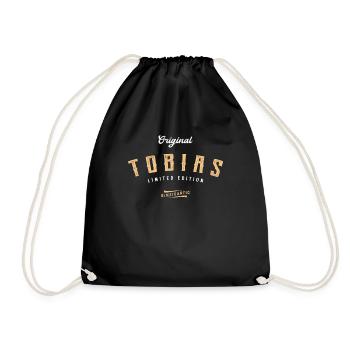Tobias Limited Edition - Turnbeutel - Schwarz - Vorne