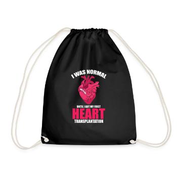 Open-heart surgery - Drawstring Bag - black - Front