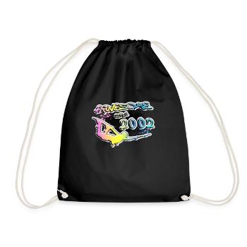 Awesome since 2002. Wakeboard Lifestyle - Drawstring Bag - black - Front