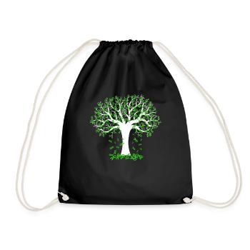 Anxiety Depression Mental Health - Drawstring Bag - black - Front